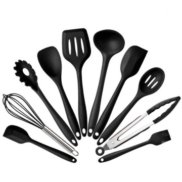 custom logo heat resistant espatulas de baking cooking spoon non stick brush silicone kitchen utensil spatula set